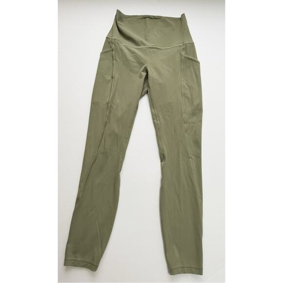 Lululemon Align High Rise Pant with Pockets 25" Rosemary Green - Picture 6 of 7
